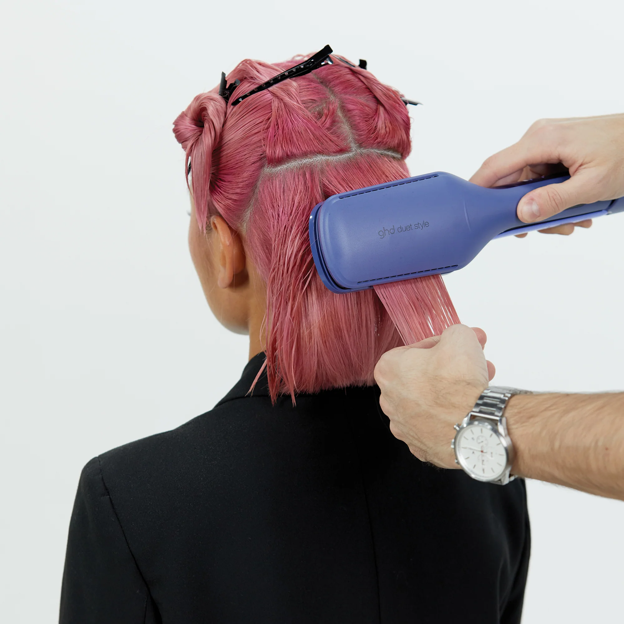ghd Duet Style - 2-in-1 Hot Air Styler in Elemental Blue - Image 3