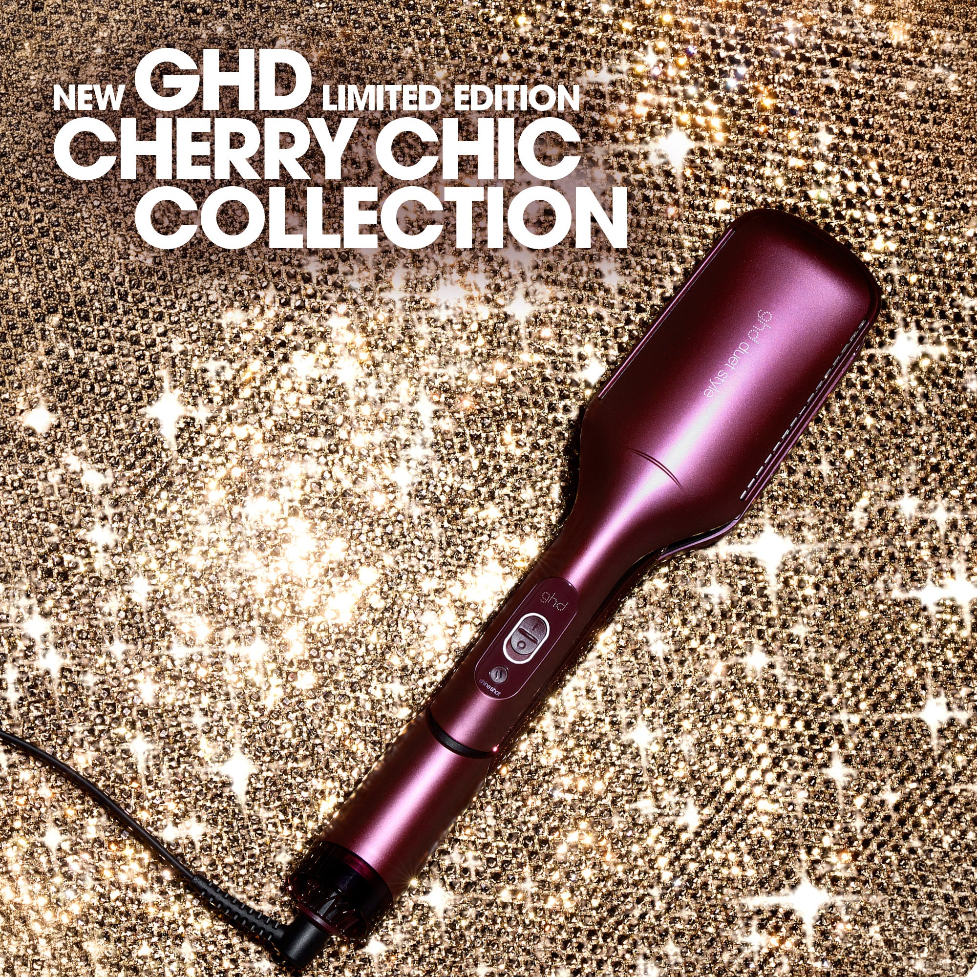 ghd Duet Style Limited Edition Gift Set - 2-in-1 Hot Air Styler In Cherry Chic, With Luxe Vanity Case, No Heat Damage - Image 5