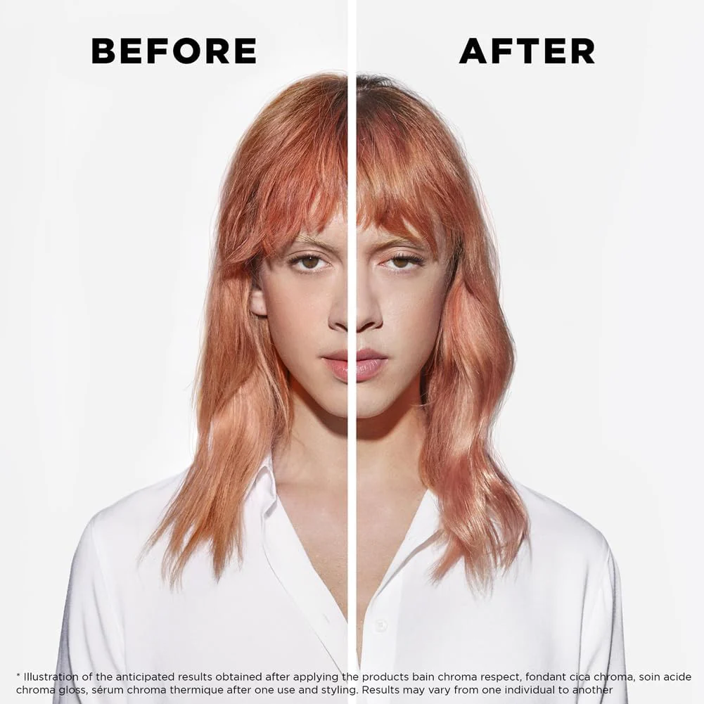 Kérastase Chroma Absolu Fine to Medium Hair Shampoo, Conditioner and Thermique Trio - Image 4