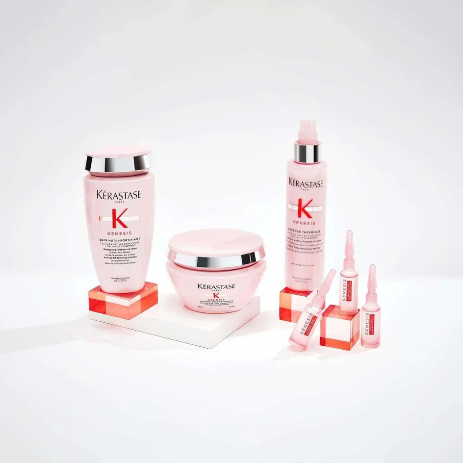 Kérastase Genesis Nutri-Fortifiant For Thick Or Dy Hair Shampoo 250ml - Image 7