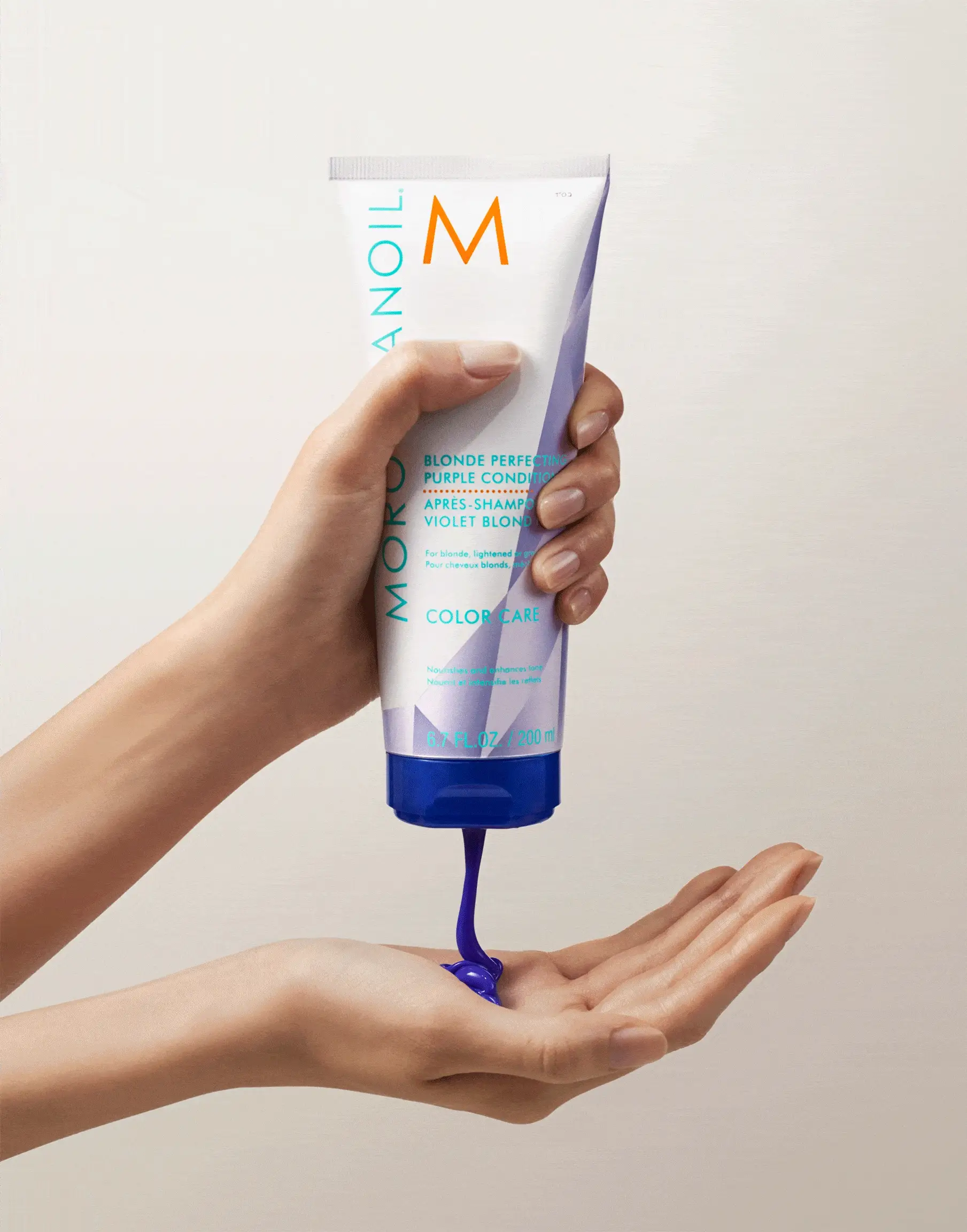 Moroccanoil Blonde Perfecting Purple Conditioner 200ml - Image 2