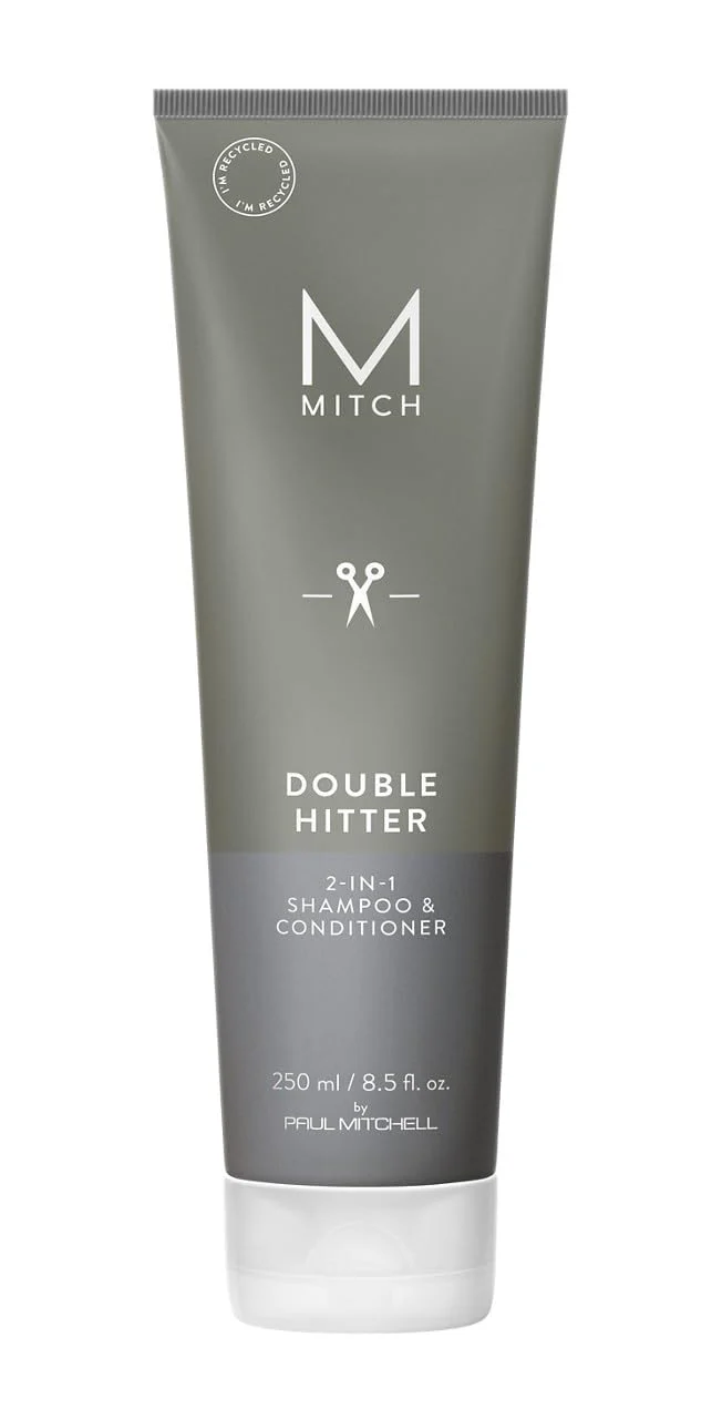 Paul Mitchell Mitch Double Hitter 2-in-1 Shampoo and Conditioner 250ml