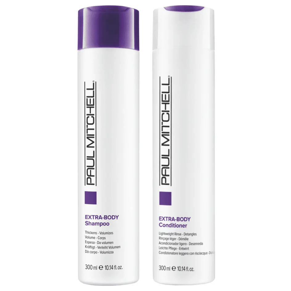 Paul Mitchell Extra Body Shampoo & Conditioner 300ml Bonus Bag - Image 2