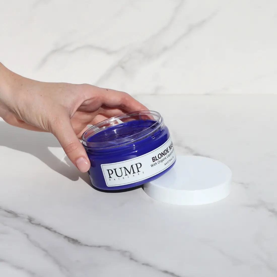 Pump Blonde Hair Mask 250ml - Image 2