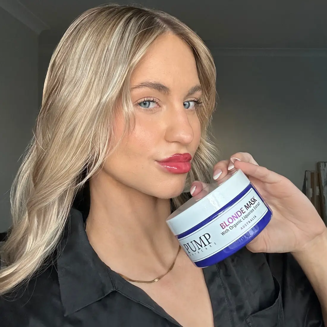 Pump Blonde Hair Mask 250ml - Image 3