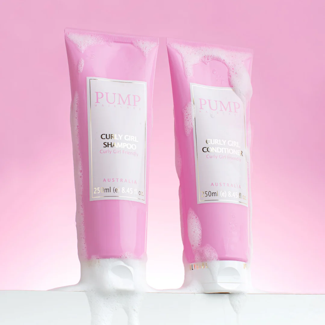 Pump Curly Girl Shampoo 250ml - Image 3