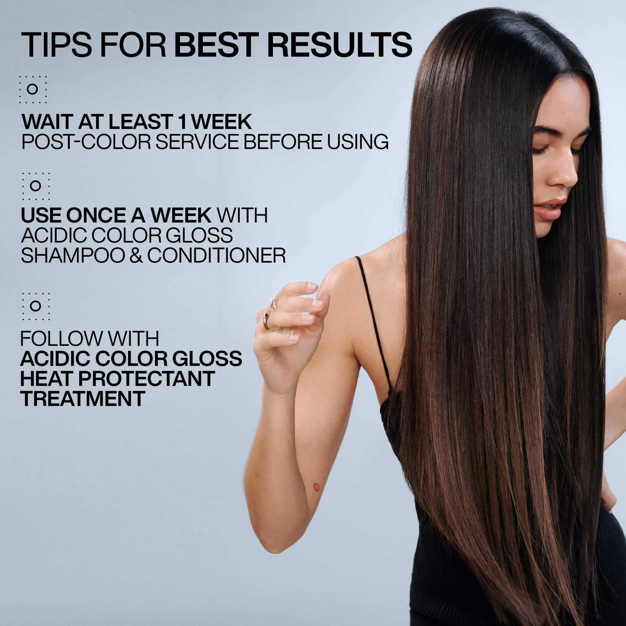 Redken Acidic Color Gloss Activated Glass Gloss Treatment for Glass-Like Shine 237ml - Image 3