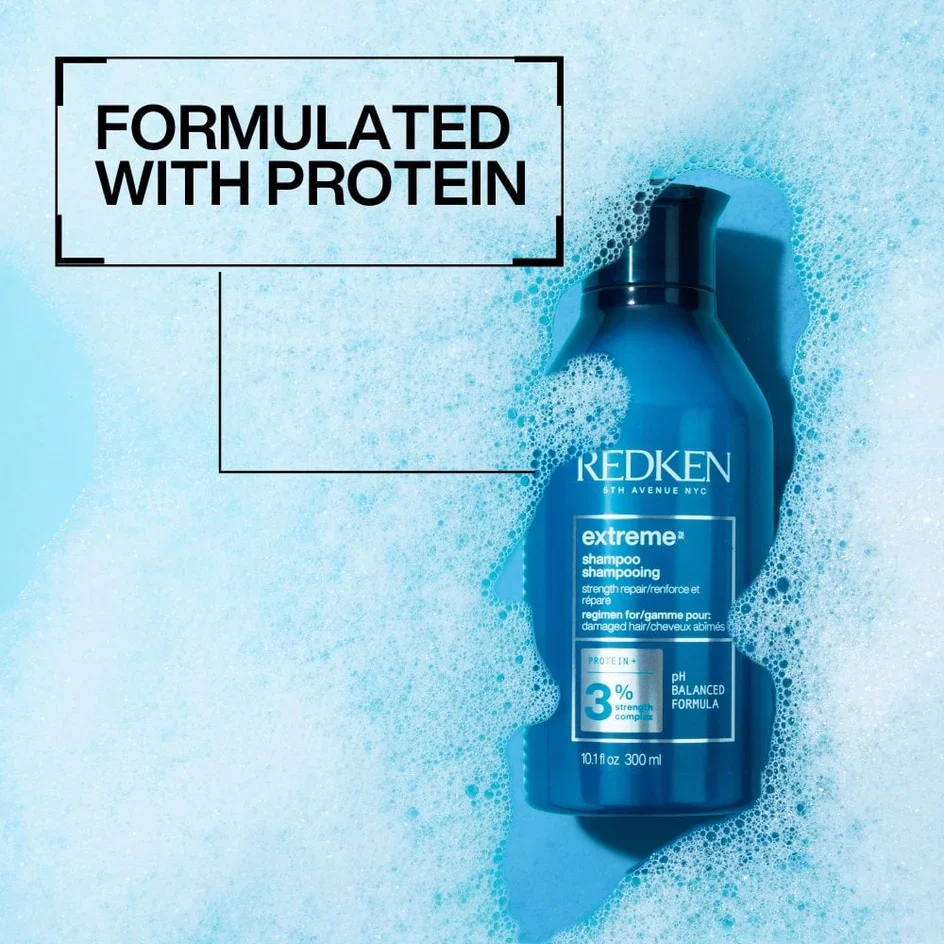Redken Extreme Strength Repair Shampoo 300ml - Image 3