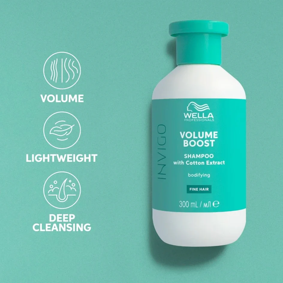 Wella Invigo Volume Boost Shampoo 300ml - Image 4