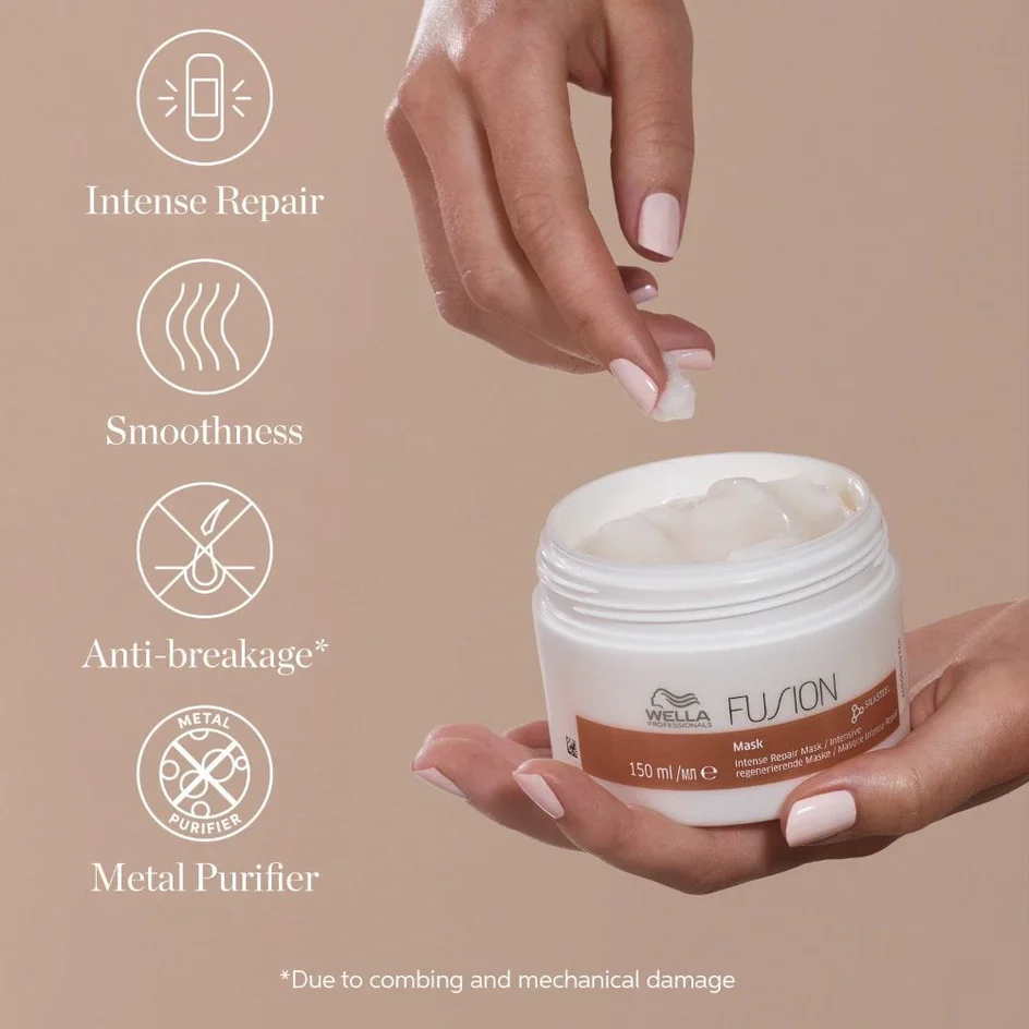 Wella Fusion Intense Repair Mask 500ml - Image 3