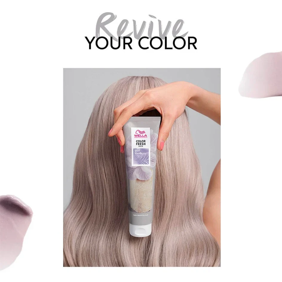 Wella Color Fresh Semi-Permanent Colour Mask - Pearl Blonde 150ml - Image 3