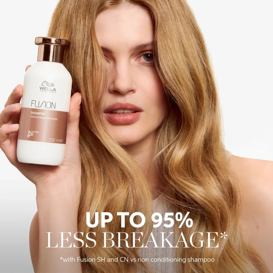 Wella Fusion Intense Repair Shampoo 250ml - Image 2